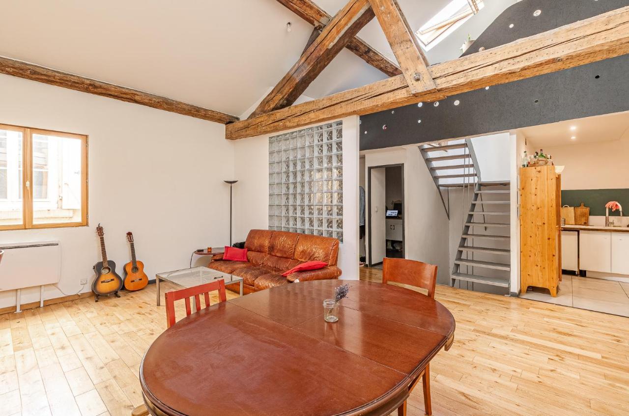 Loft Viarhona, Grand Loft En Centre-Ville Lione Esterno foto
